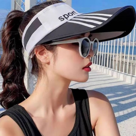 라인 포인트 스포츠 슬라이드 날개 썬캡 남녀공용 #2