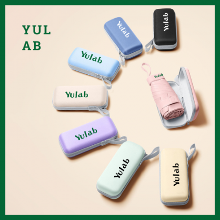 NEW 유랩 5단 암막 양우산 접이식 초경량 미니우산 UPF50+ 자외선차단 방풍 휴대용 우양산 #3