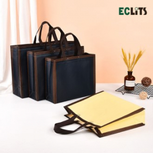 에클리츠 고급 코팅 부직포 쇼핑백 중형