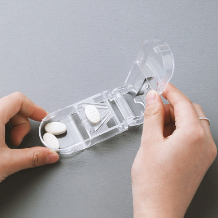 알약 커팅기 알약통 #4