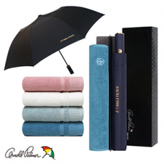 아놀드파마 2단자동솔리드 메쉬40타올세트