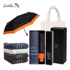 아놀드파마 3단수동폰지칼라보다 실버뱀부타올세트