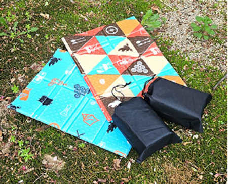 접이식방석 8단코팅방석 1인용방석 미니방석 야외방석 #3
