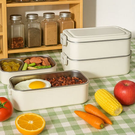 해피데이 데일리 2단 스텐도시락통 #2