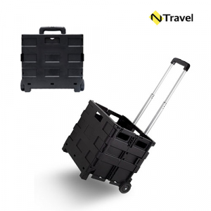 N트래블 멀티 다용도 접이식 쇼핑카트 ㅡ 중형 / 인쇄가능