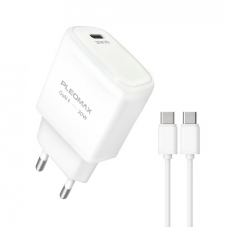 플레오맥스 PMQC-GAN2000CT 20W GaN PD 고속 충전기 케이블 포함 #3