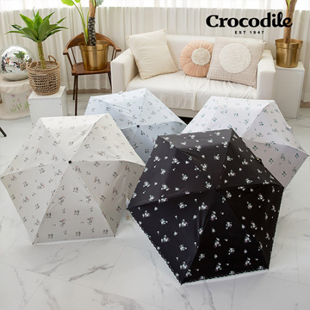 크로커다일 3단 탈리아 펀칭 슬림 암막 우양산 #4