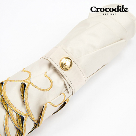 크로커다일 3단 하트포인트 자수 슬림 암막 우양산 #8