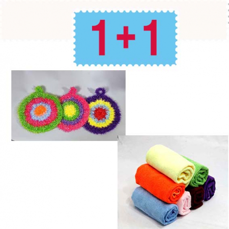 친환경2p행주세트  수세미세트 파격가  인기상품 #2