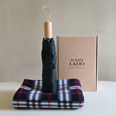 센트라도 네이처 담요+3단 양우산 세트 #2