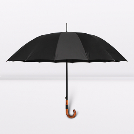 우드 곡자 손잡이 프리미엄 장우산 h27 #2