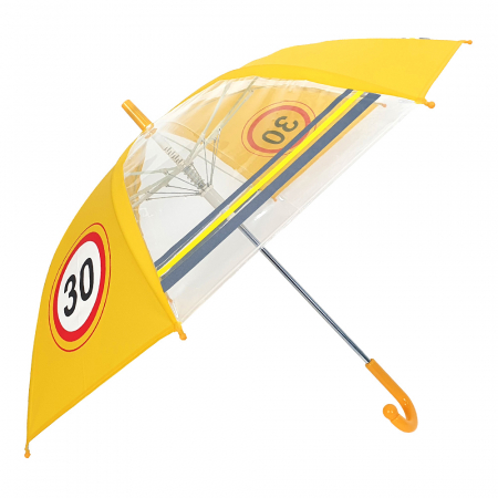 포에 어린이 투명 발광 안전우산 h23 #2