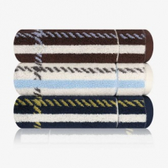 송월타올 카운테스마라 체크 200g 30수 코마사