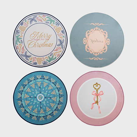 맞춤제작 논슬립 원형러그 #3