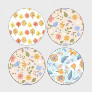 맞춤제작 논슬립 원형러그