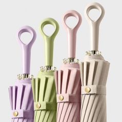 멀리고리 파스텔 자동 장우산