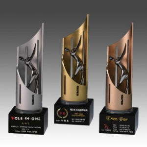 메탈 크리스탈 골프 트로피 S8A-248-123