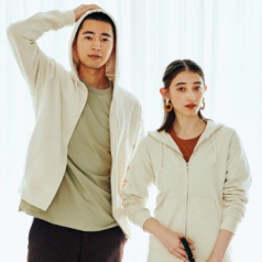 매직 헤비 쭈리 후드 집업 지퍼 테리 남여공용