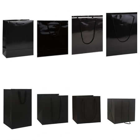 블랙 종이 쇼핑백 02 #2