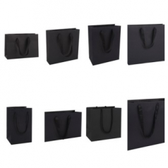 블랙 종이 쇼핑백 01