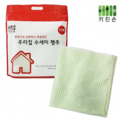 키친손 우리집 행주 13매입 뽑아쓰는 일회용 행주
