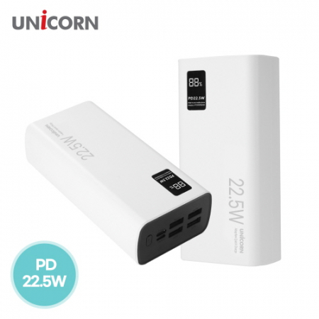 유니콘 PD-30000M PD3.0 QC3.0 초고속충전 30000mAh C타입 22.5W 고출력 보조배터리 #2
