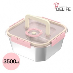 디라이프 셰프앤락 밀폐 용기 3500ml