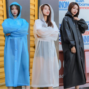 데일리 컬러 고급 EVA 우비 우의 비옷 성인 에바