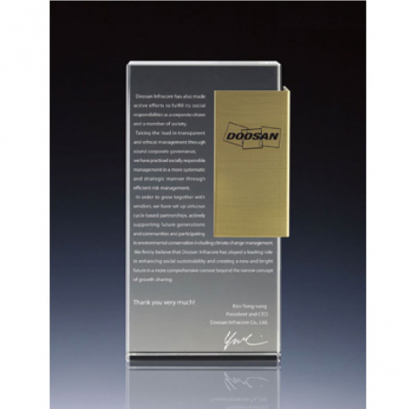 금속상패 크리스탈상패 TM832 #2