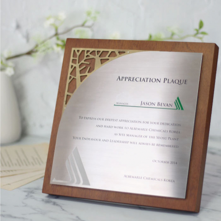 원목상패 금속상패 TM760 #2