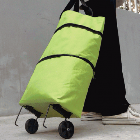 튼튼 가볍게 접이식 쇼핑 카트 휴대용 장바구니 시장 가방 다용도 분리수거 차량보관 #2