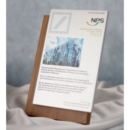 원목상패 금속상패 TM743 #2