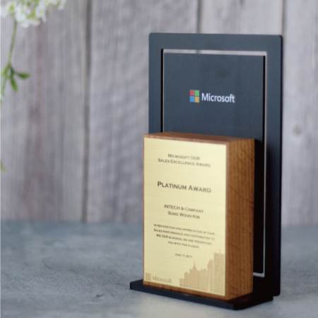 원목상패 금속상패 TM727 #2