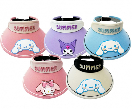 산리오선캡 유치원모자 여름나들이모자 자외선차단선캡 유아동여름모자 #3