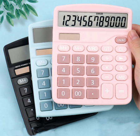 사무용 12단 전자 계산기 판촉 선물 사은품 답례품 판촉물 홍보 선물용 기념품 기프트 #2