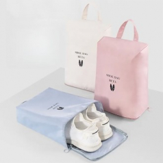 휴대용 방수 나일론 신발 보관백