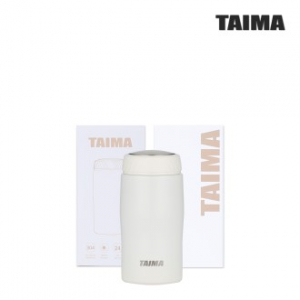 타이마 텀블러 매트 크리미 화이트 260ml