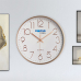 작은이미지: 유니크 모던 인테리어 벽시계 로즈골드 STMC009 #2