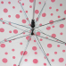 작은이미지: 발렌타인 POE 55x8 자동 반투명 비닐 땡땡이 곡자 장우산 #7