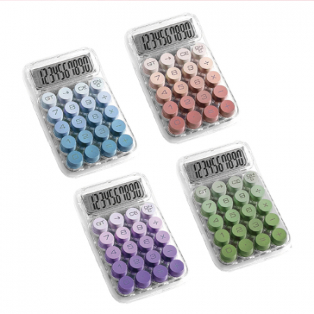 ABS 투명 다용도 컬러 계산기 #2