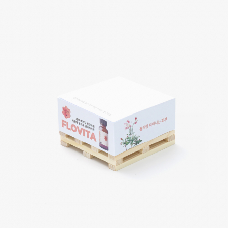 파렛트 측면컬러 점착메모지 75x75 300매 75Y3C #2