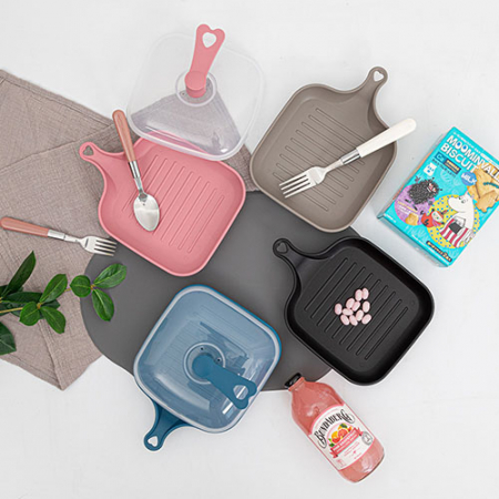 플레이트사각 앞접시/푸드커버 3종세트 #2