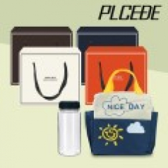 플씨드 투톤 빅사이즈 보온보냉백 + 보틀350ml 2종 세트