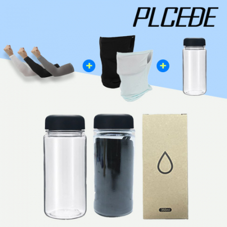 플씨드 투밴드 쿨토시 + 귀걸이 쿨마스크 + 보틀 350ml 3종 세트 #3