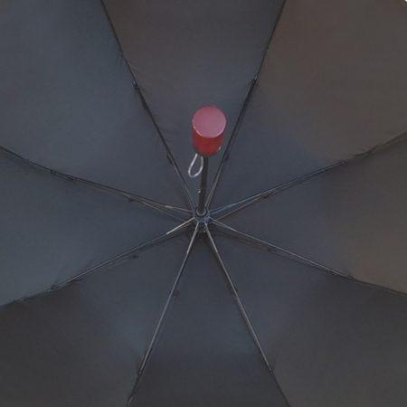 발렌타인 2단 58x8 자동 폰지 무지 우산 #6