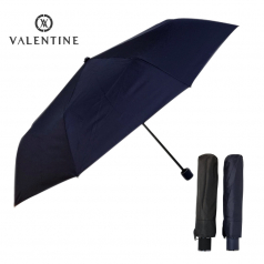 발렌타인 3단 55x8 폰지 무지 보드란 우산