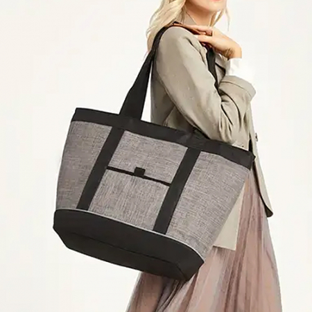 대용량 재사용 보온 쿨러 식료품 가방 #3