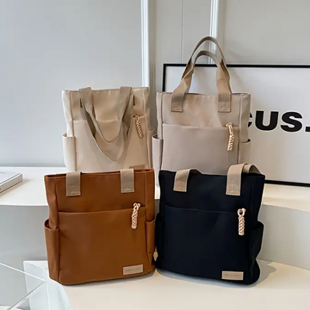 세련된 대용량 출퇴근용 여성 토트백 #3