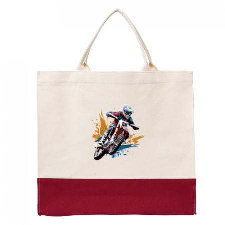 카모 캔버스 크로스백 중형 #5