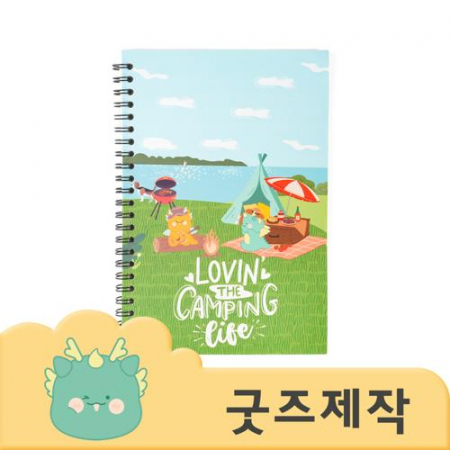 커스텀굿즈 풀오버인쇄 아카데미 풀칼라 A5 스프링노트 50장 ZA337 // 박스제작가능 #2